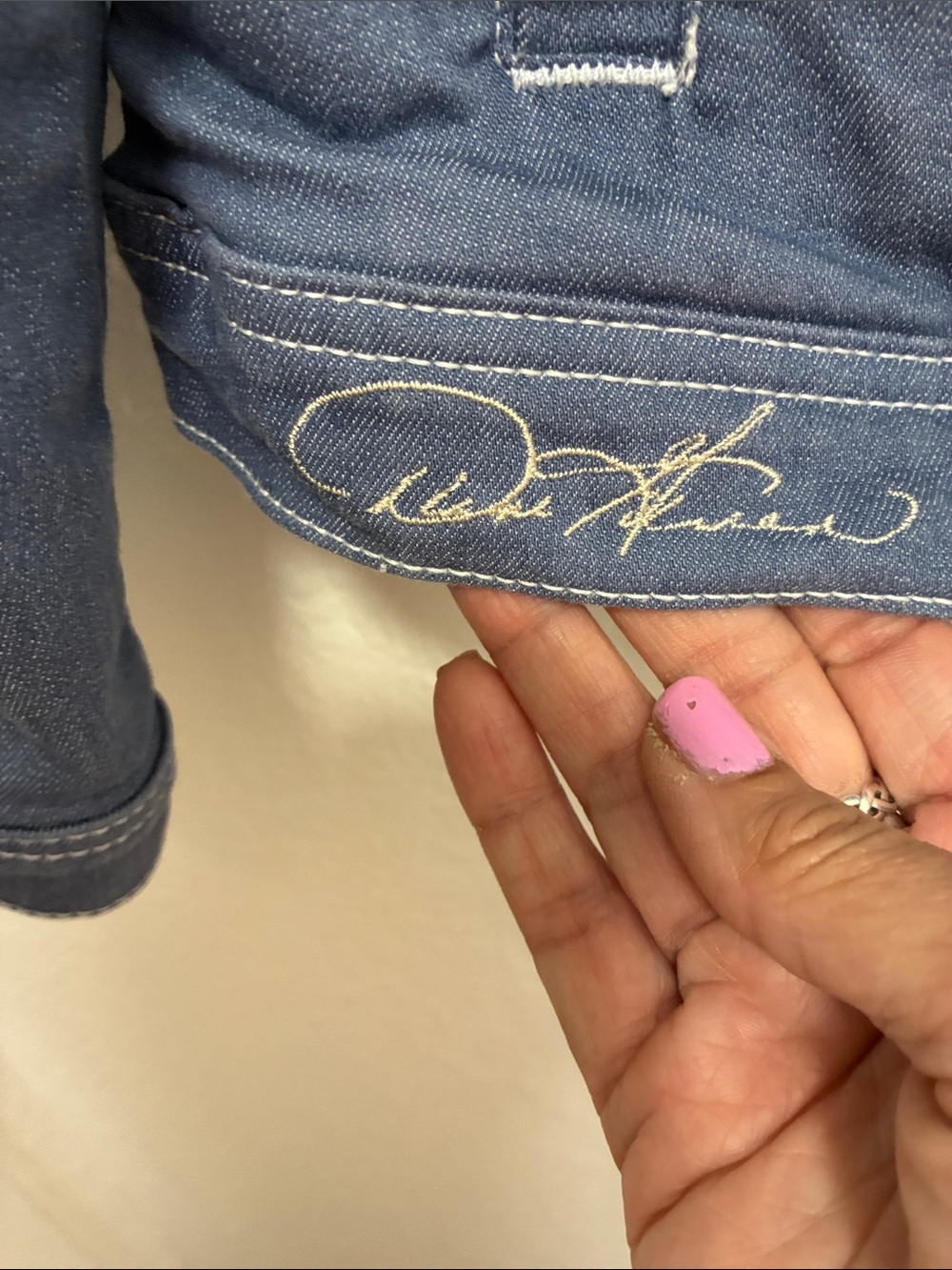 Flower Denim JKT - Picture 7 of 11